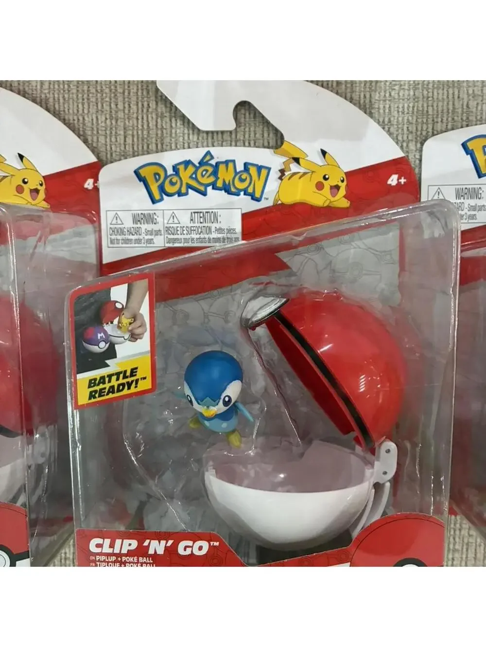 Pokémon Clip 'n' Go Pikachu Pals Pichu figure #PokemonCollectibles